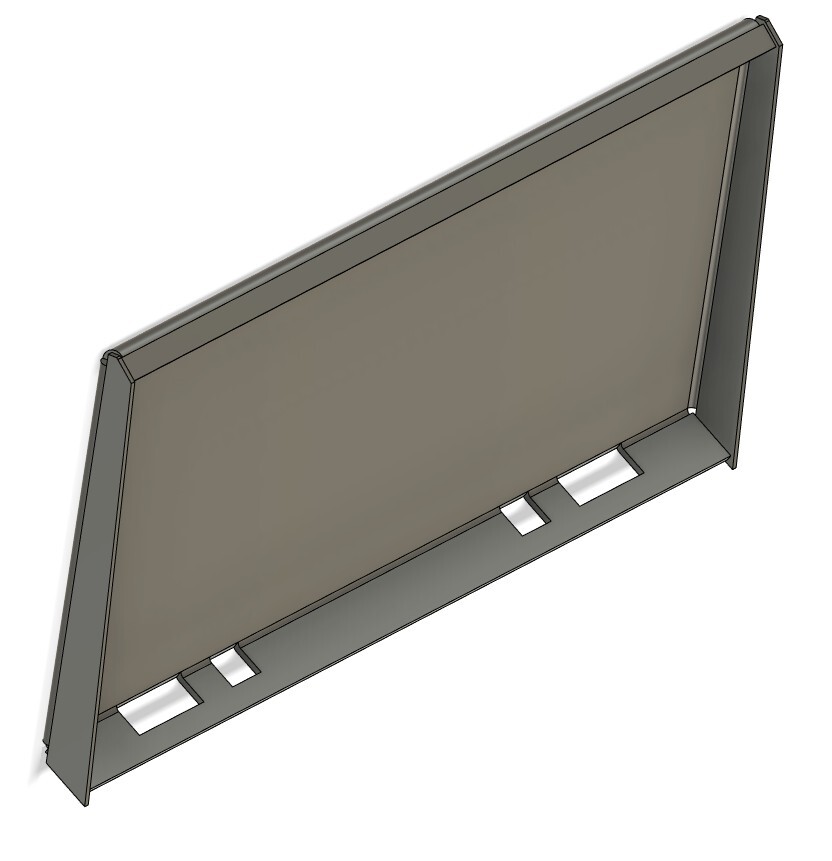 3/16" thick Skid Steer Mount Plate Adapter Loader Quick Tach Attachment