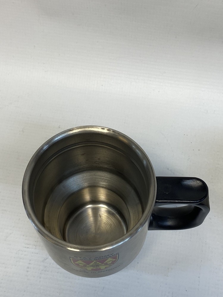 US Army Stainless and Ceramic Coffee Mugs