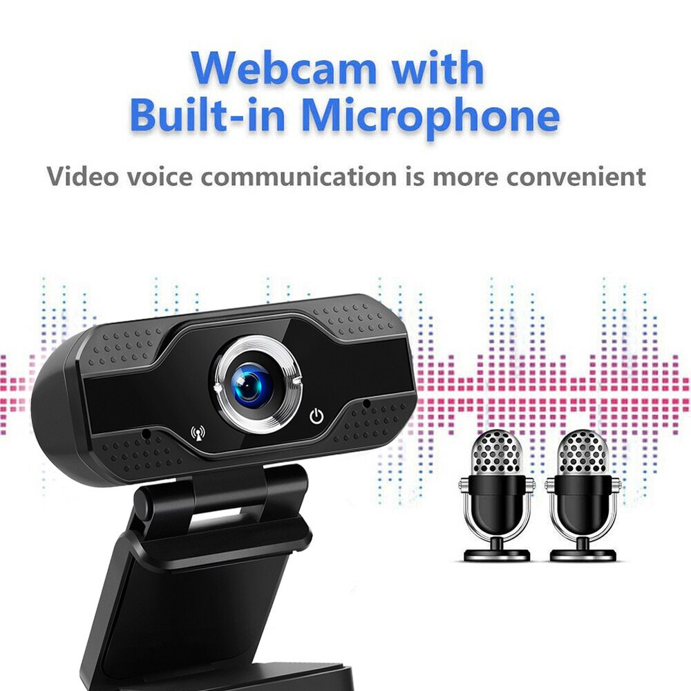 1080P Webcam Video Game Working Streaming Microphone Web Camera For PC Computer