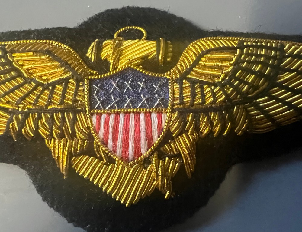 NAVAL AVIATOR GOLD BULLION WINGS