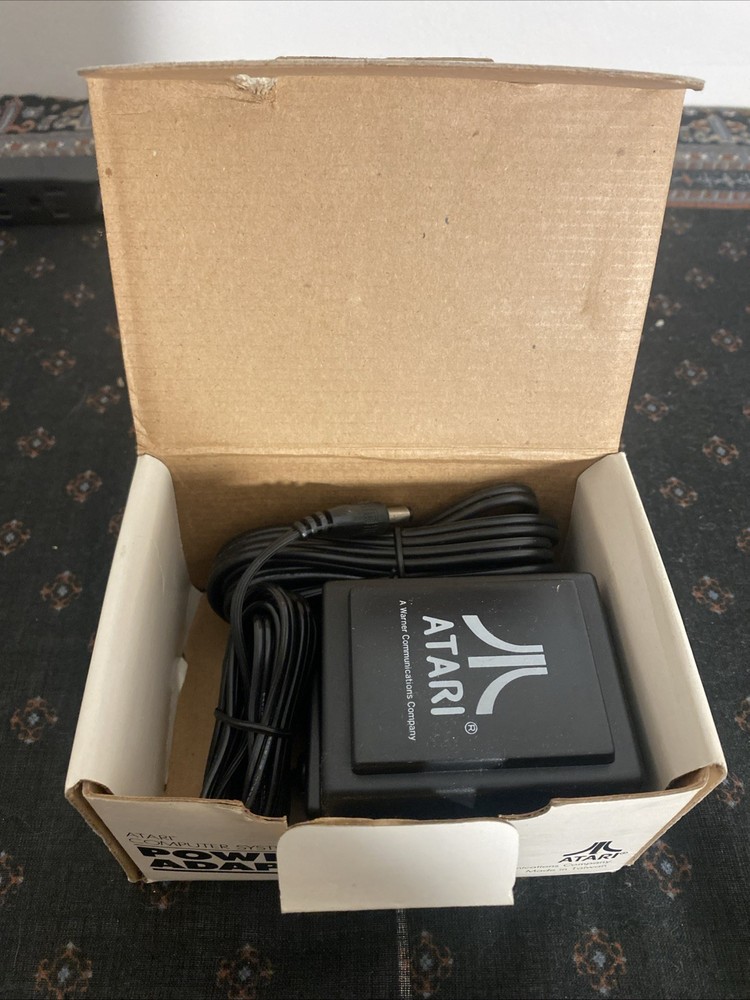 VINTAGE ATARI POWER ADAPTOR 9 V.A.C. PART # C017945 TESTED ATARI HOME COMPUTERS