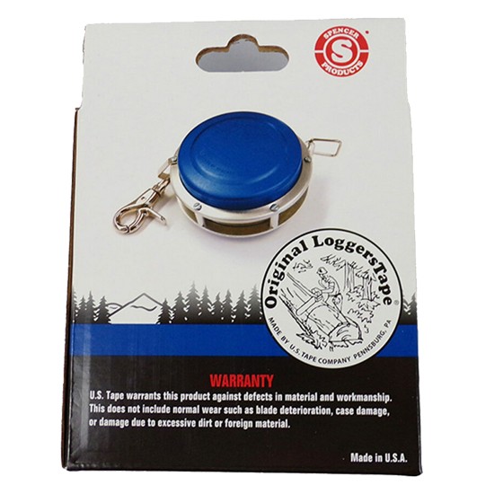 46215 Spencer 975 Logger Tape 75' 1/8th Scale Loop End for Forestry & Logging