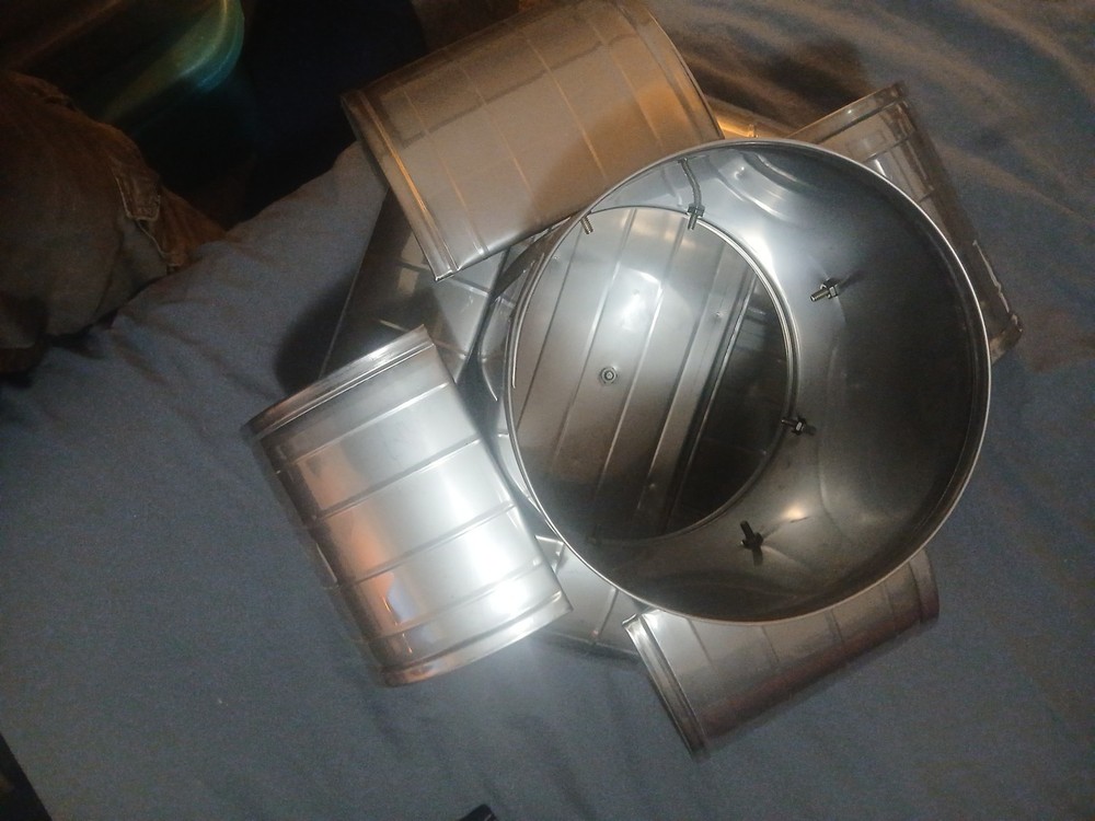 Ss Vacu Stack Chimney Cap 8 Inch