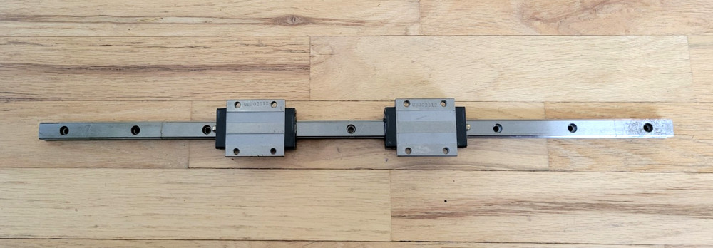 THK SHS15C Linear Rail 20.5″ + 2 Blocks – Precision Guide – Smooth Motion - 2