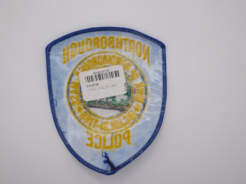 Northborough Massachusetts Police Patch