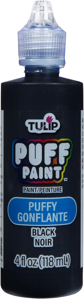 Puff Fabric Paint , Permanent Craft Paint for Clothes, DIY Projects, Notoxic, 4