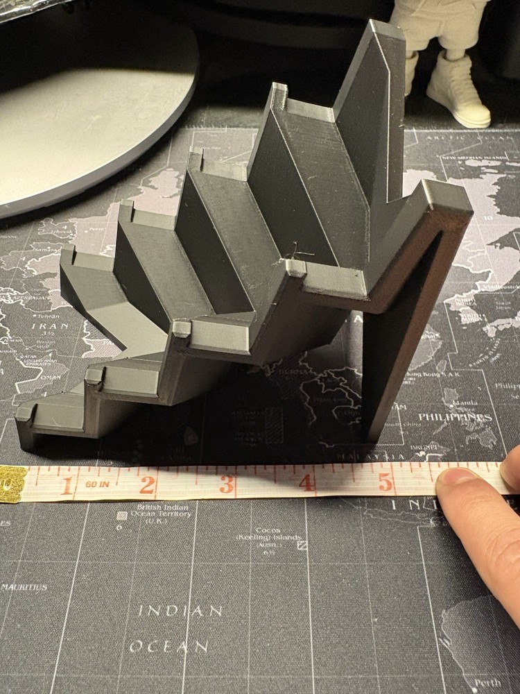 4 Knife Display Rack Stand Art