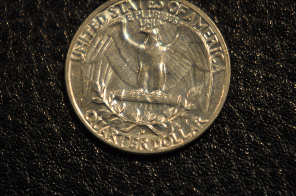 1954 D Uncirculated Washington Silver Quarter