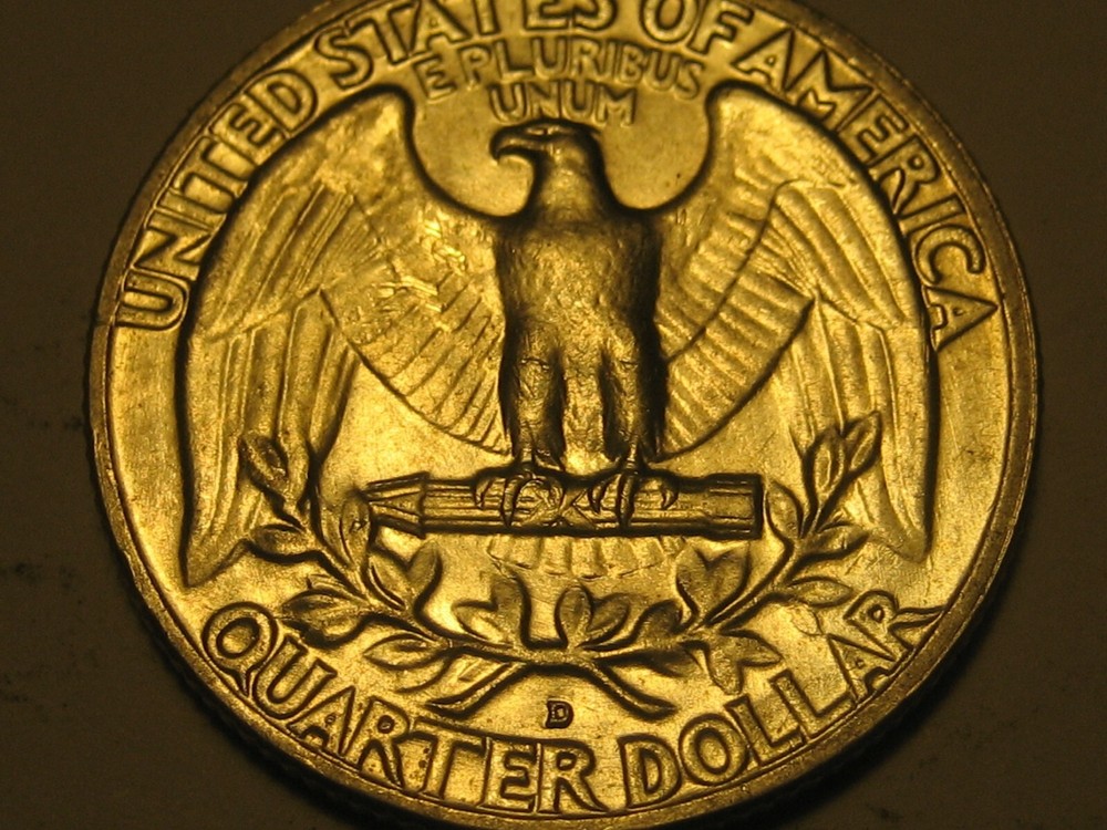 1957-D Washington Head Quarter GEM BU ^^^^^^