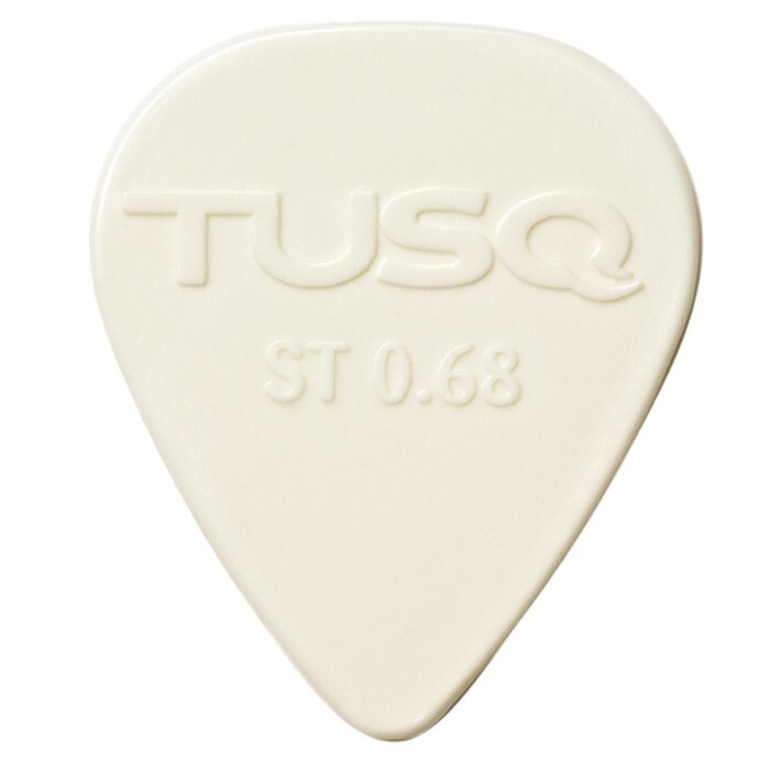 Graph Tech TUSQ Standard Pick, .68mm White, 6-pack! # PQP-0068-W6