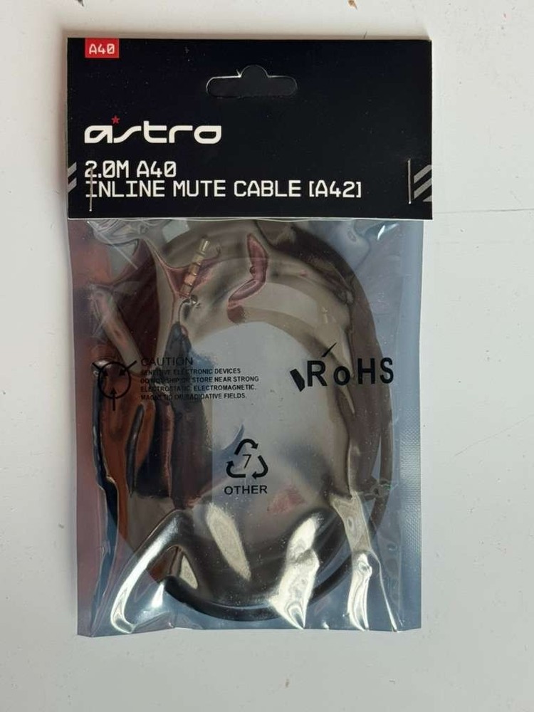 Replacement A40 Cord for Astro Headset Inline Mute Audio Cable 6.5ft
