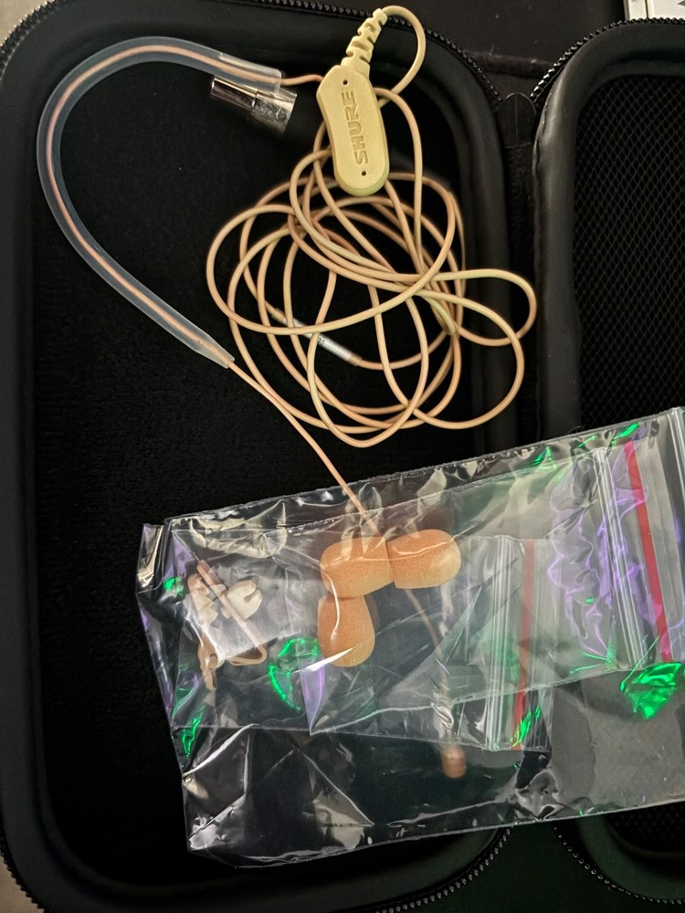 Shure MX153 Headset Mic - Used - TA4F Connector