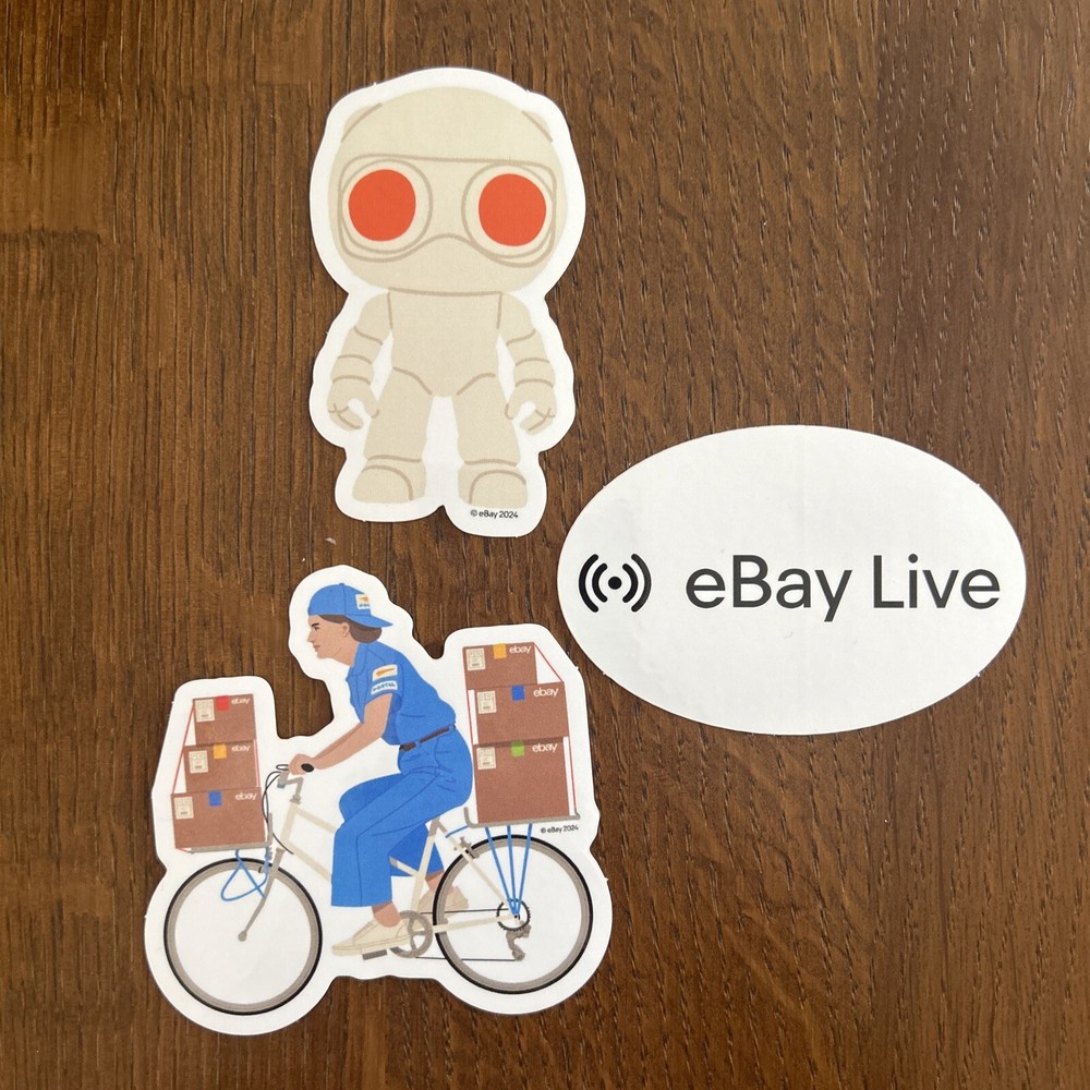 2024 NYCC eBay Sticker Set