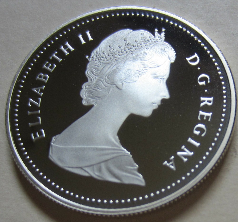 1987 Canada 400th ANNIVERSARY JOHN DAVIS Proof Silver Dollar. UNC. Mint (DPRJ9)