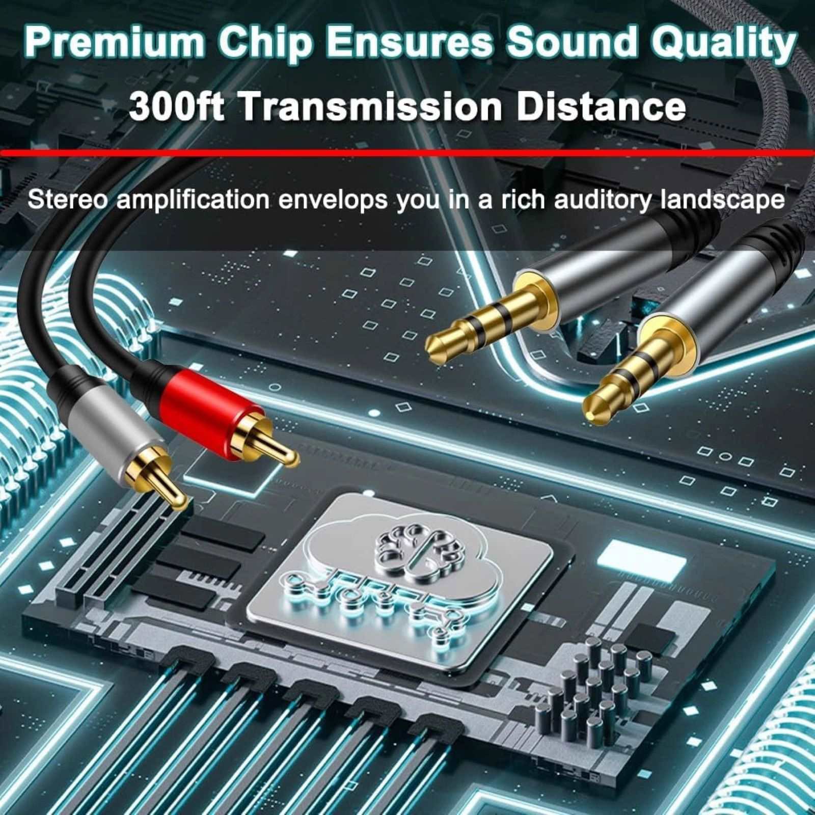 1 x Stereo Audio Switcher 4 in 1 Out A/B Analog For Multi-source Switching