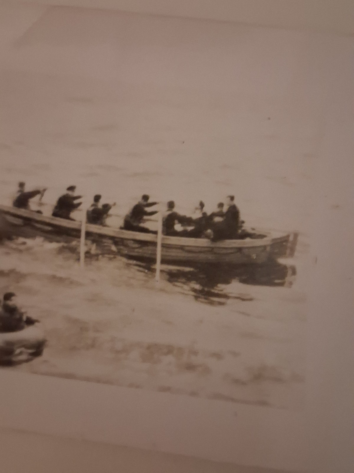 WW2 Germany. The sailor of battelship "Admiral Graf Spee" Rescue Rafts