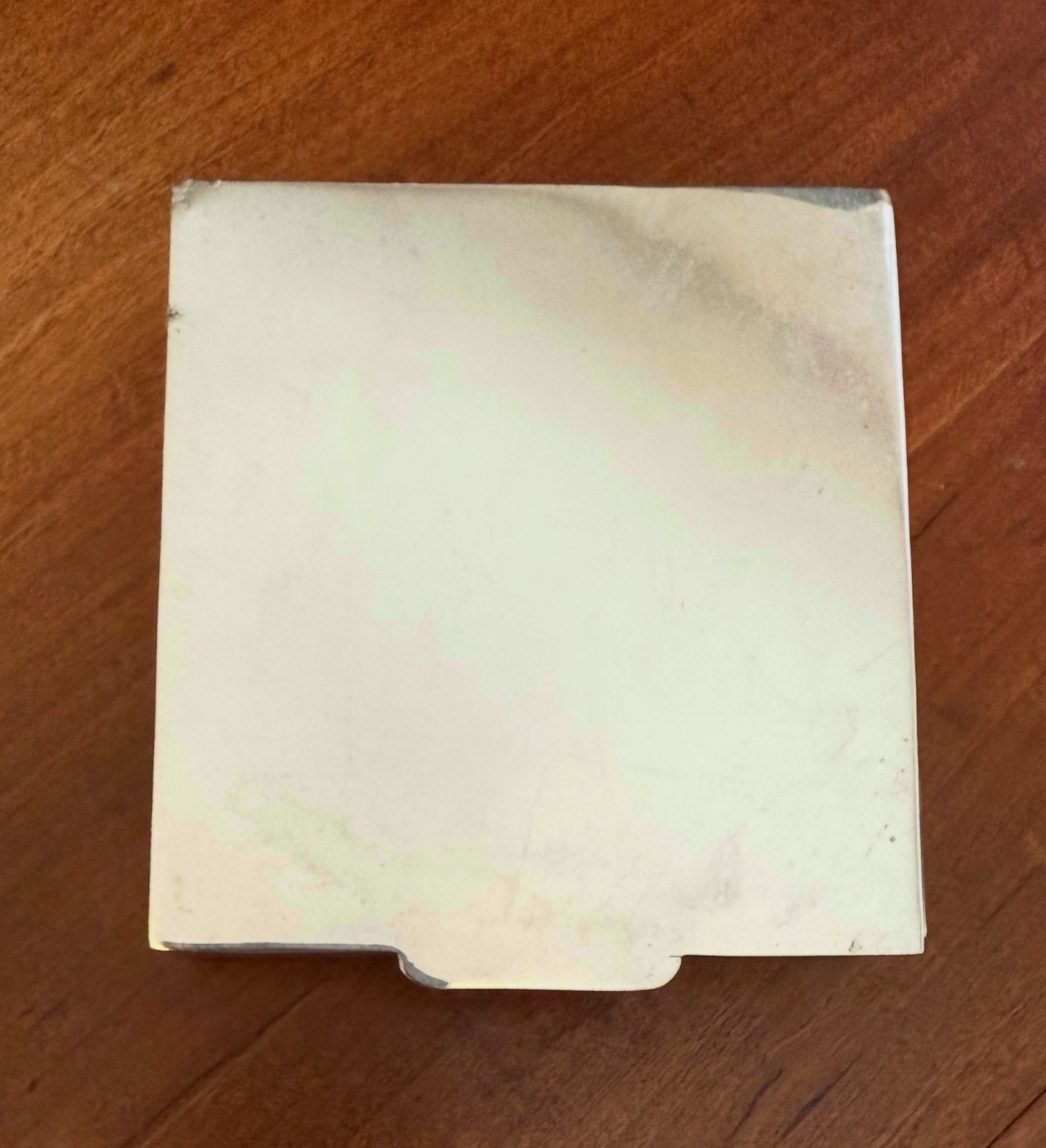 Vintage Sterling Silver Mid Century Modern Jewelry or Small Box , ASW=4.82 Oz