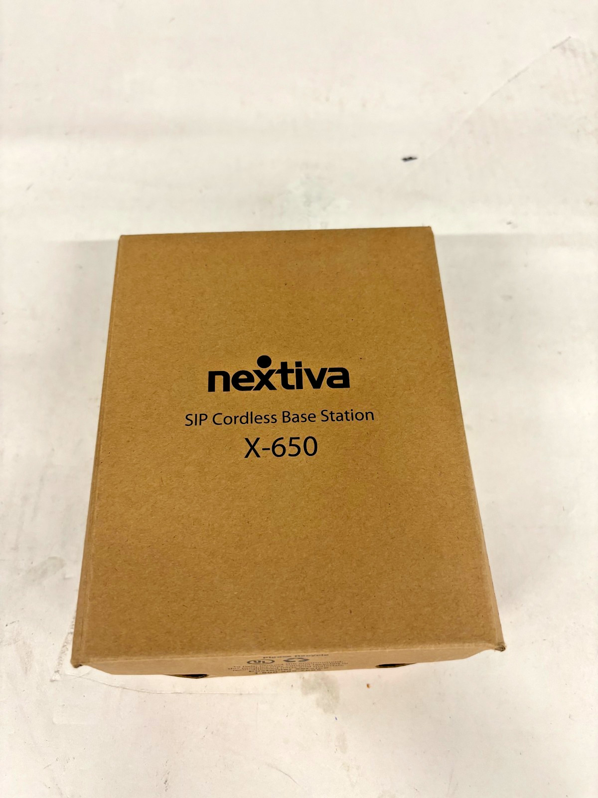 Nextiva X-650 DECT SIP cordless handset base station charger NEW in original box