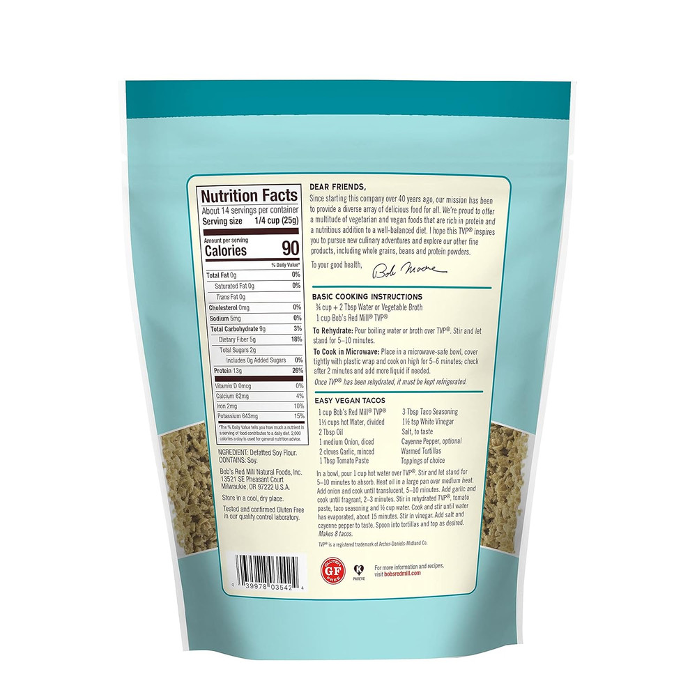 Textured Vegetable Protein, 12 Oz, 2 Pk