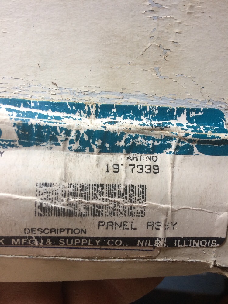 GMC RTS bus rv Mohawk Voltage Regulator Panel Part No. 1977339
