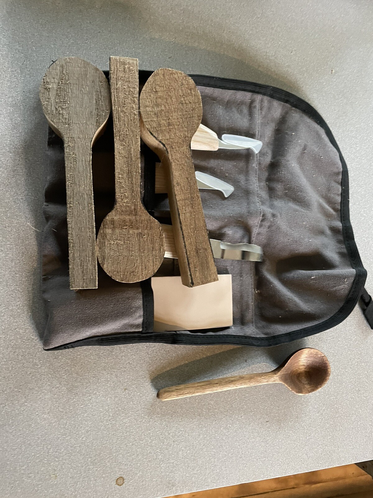 3 butternut rough outs for spoon carving for whittlers to wood carver with tools