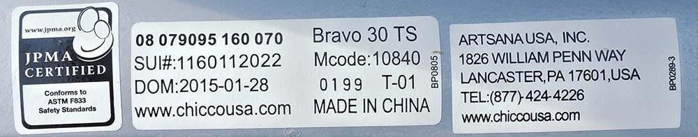 Chicco Collapsible Stroller (local pickup only)