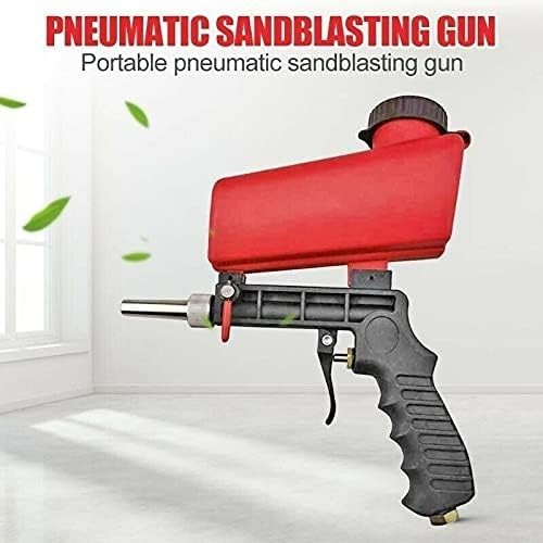 Versatile 1/4” Air Sandblaster - Effortlessly Remove Paint, Rust & Corrosion