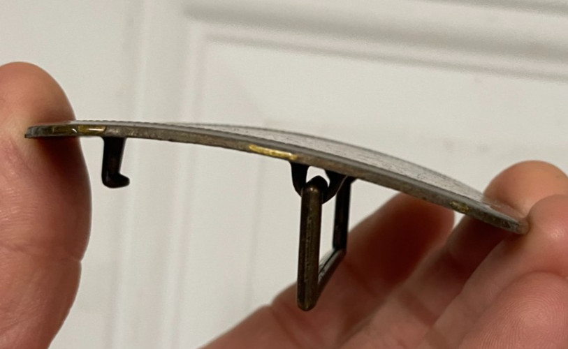 1976 KISS Destroyer Belt Buckle Pacifica Mfg Collectible