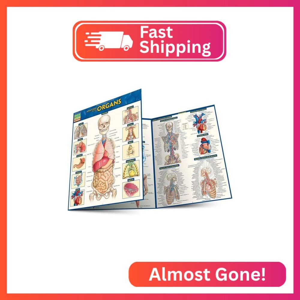 Anatomy of the Organs: QuickStudy Laminated Reference Guide (Quick Study Academi