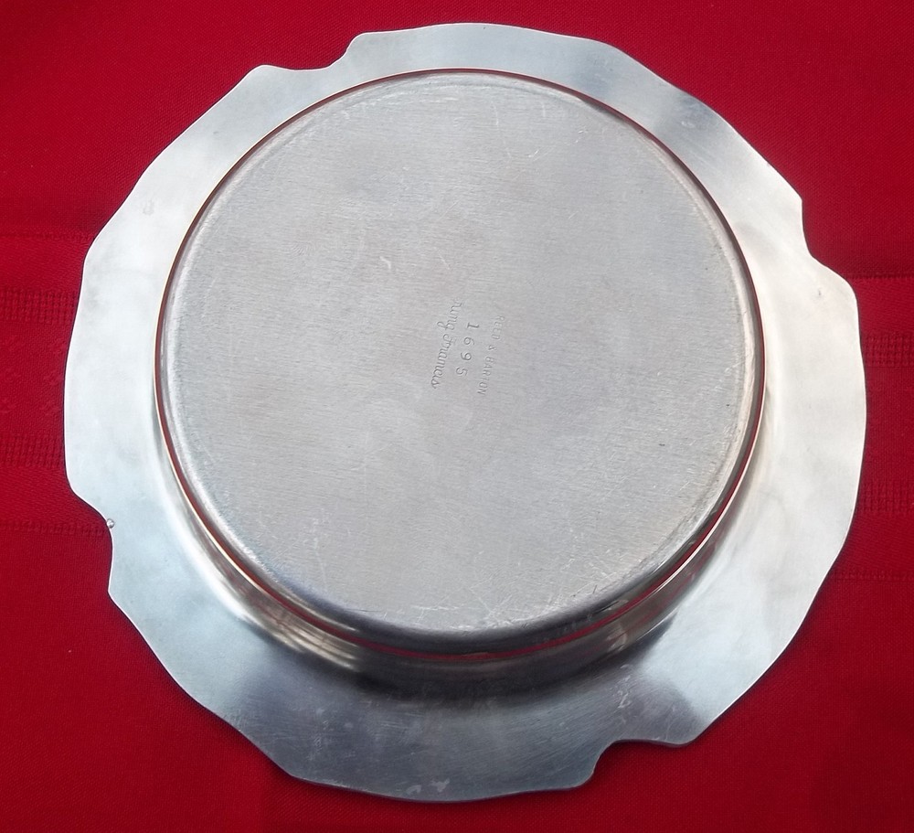 King Francis Pattern 7" Nut Candy Serving Bowl By Reed & Barton Silverplate