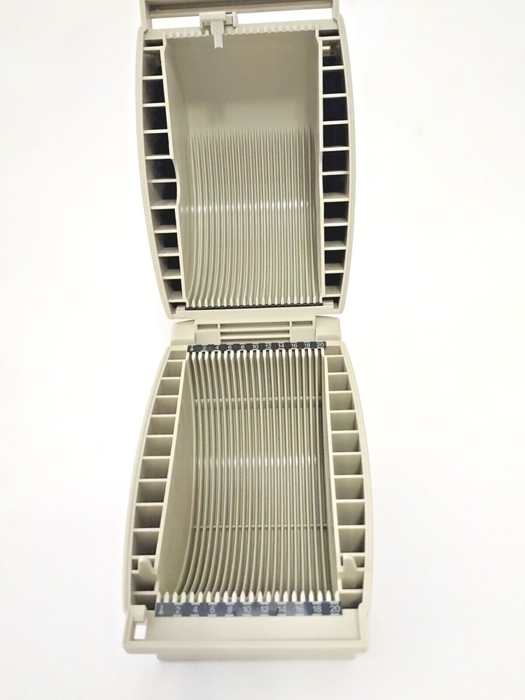 Precision Instruments Desktop CD/DVD Storage Organizer Quick Selector Button