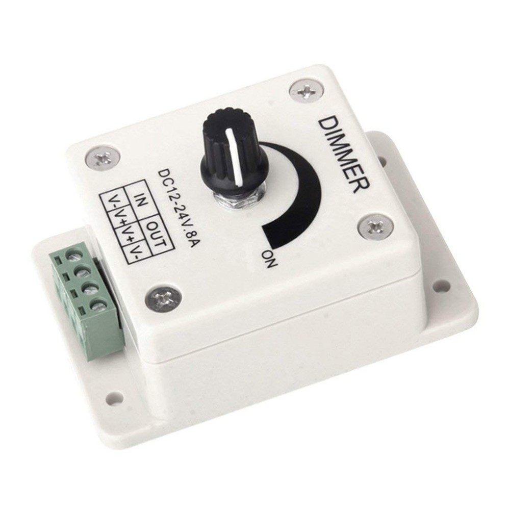 Dimmer  DC 12V 24V 8A Switch Brightness Controller for LED Strip Light Lighting