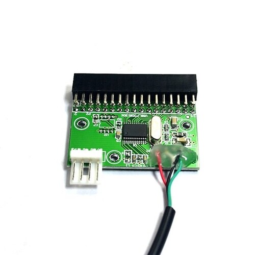 1.44MB USB Cable 3.5" 34pin Floppy Interface Driver Adapter Connector PCB Board