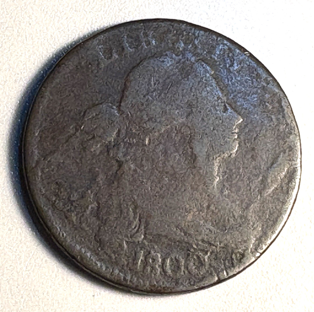 1800 Draped Bust Large Cent - Nice coin
