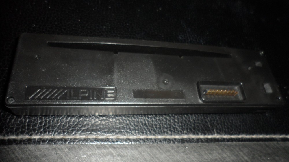 ALPINE CDE-9872 FACEPLATE ONLY / USED TESTED WORKING