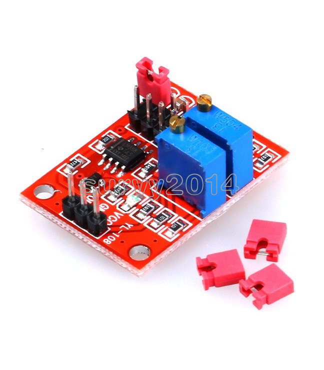 2x NE555 Pulse Module LM358 Duty Cycle Frequency Adjustable Module Square Wave