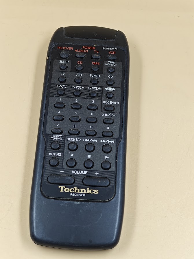 Technics Remote Control EUR642175 Used, Fully Working
