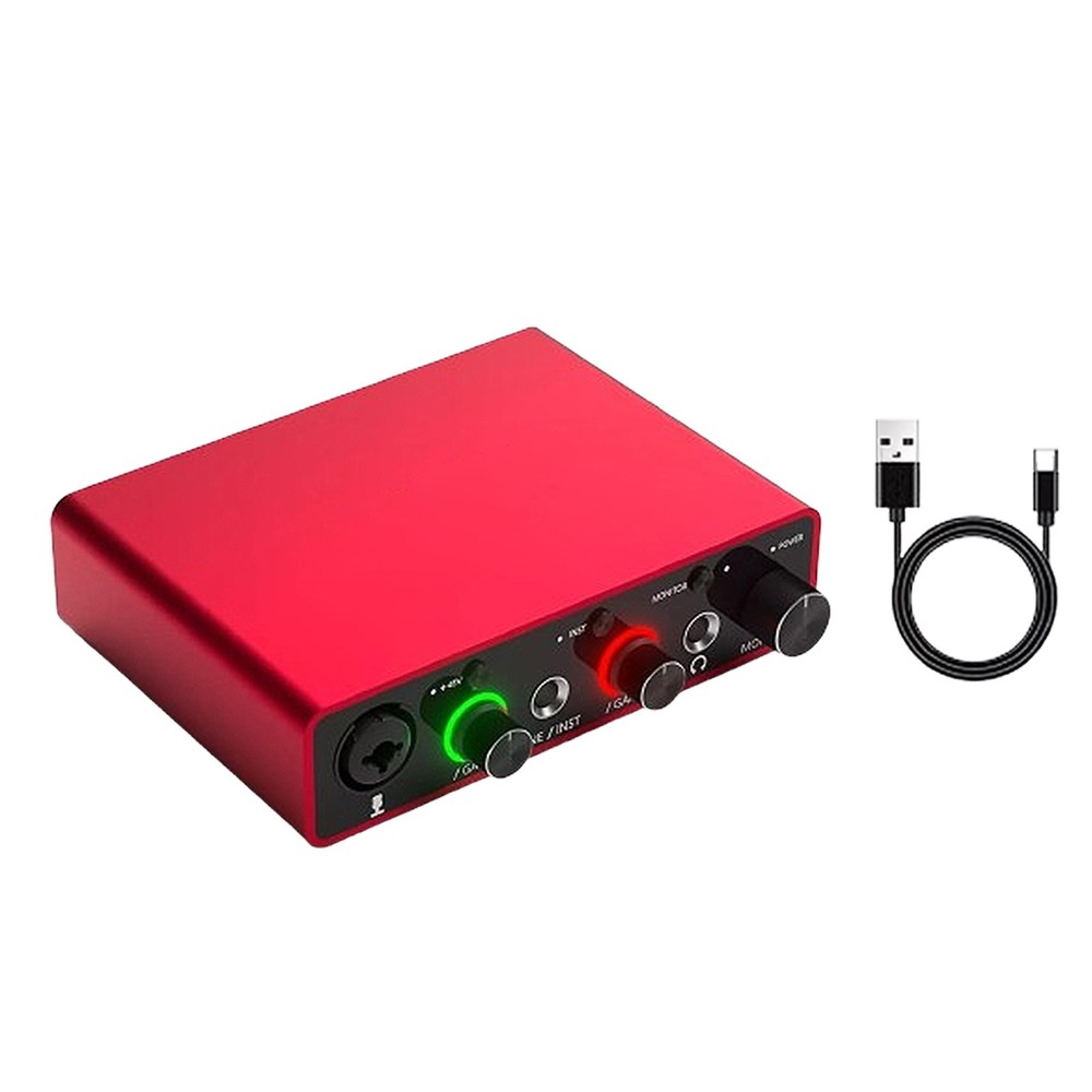 (3rd Generation) Gen USB Audio Interface with USB-C&Phantom Power Free Shipping