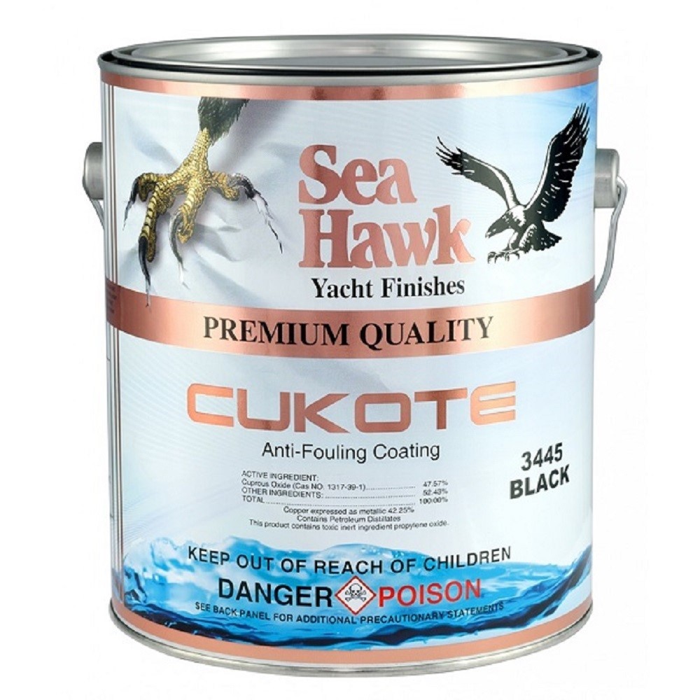 Sea Hawk Cukote Black Bottom Paint | 3445GL
