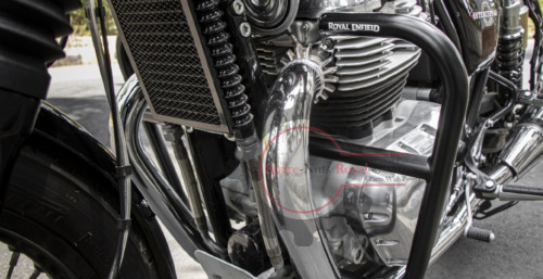 Royal Enfield "Interceptor 650 & Continental 650cc" "Large Engine Guard Black"