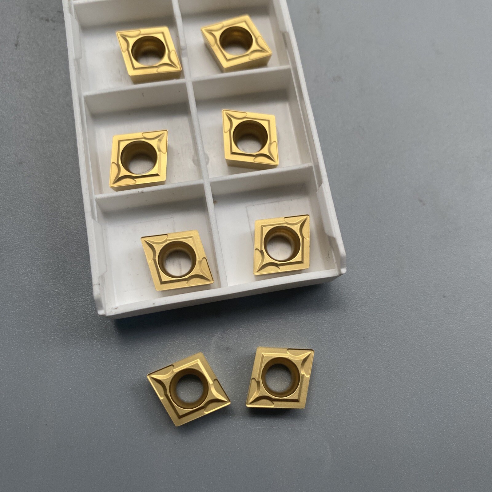 10x CCMT09T304 CCMT32.5 Carbide Inserts For SCLCR Lathe Turning Boring Tool 6020