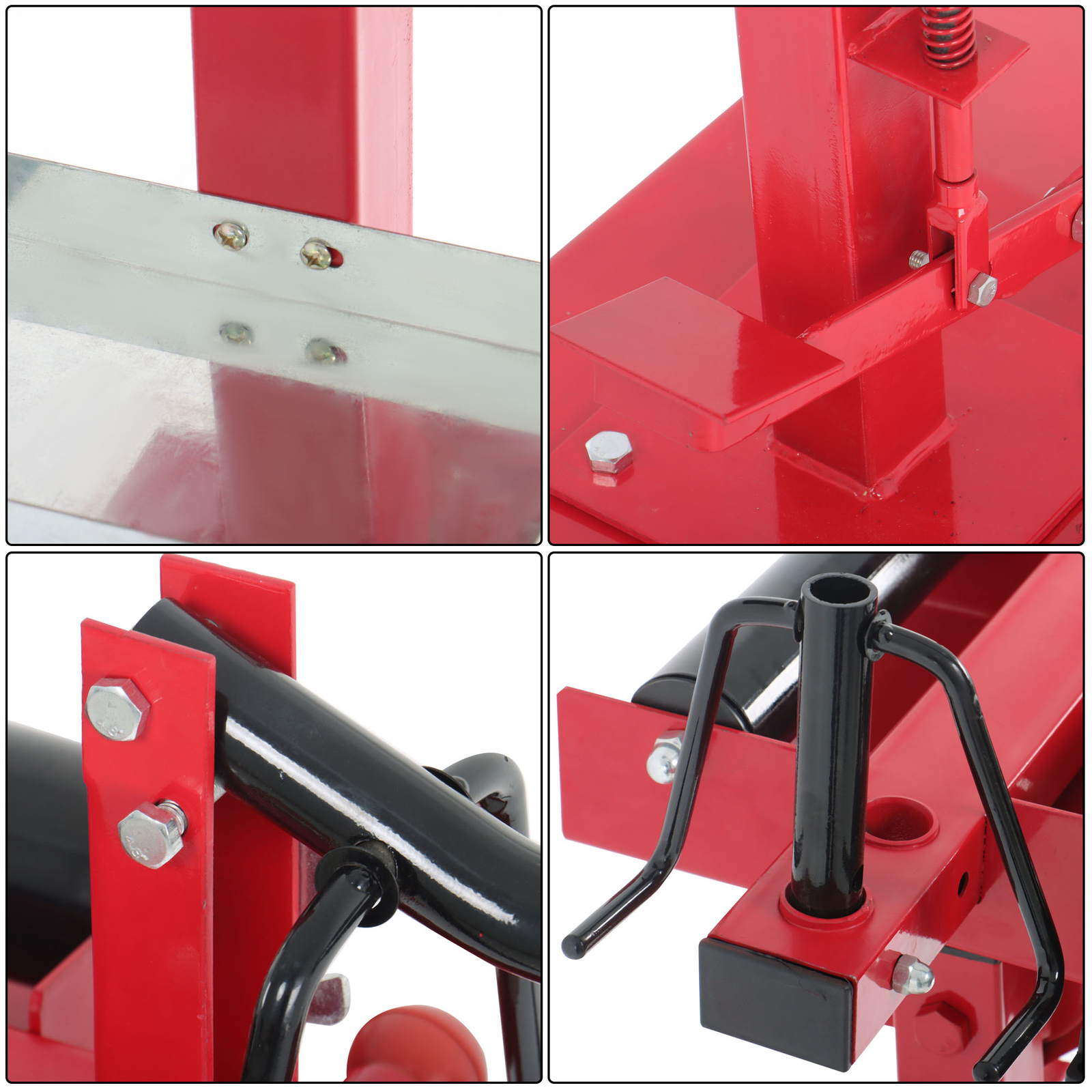 Manual Car Tire Spreader Tool Heavy Duty Tire Changer Repair Tires w/ Led Light