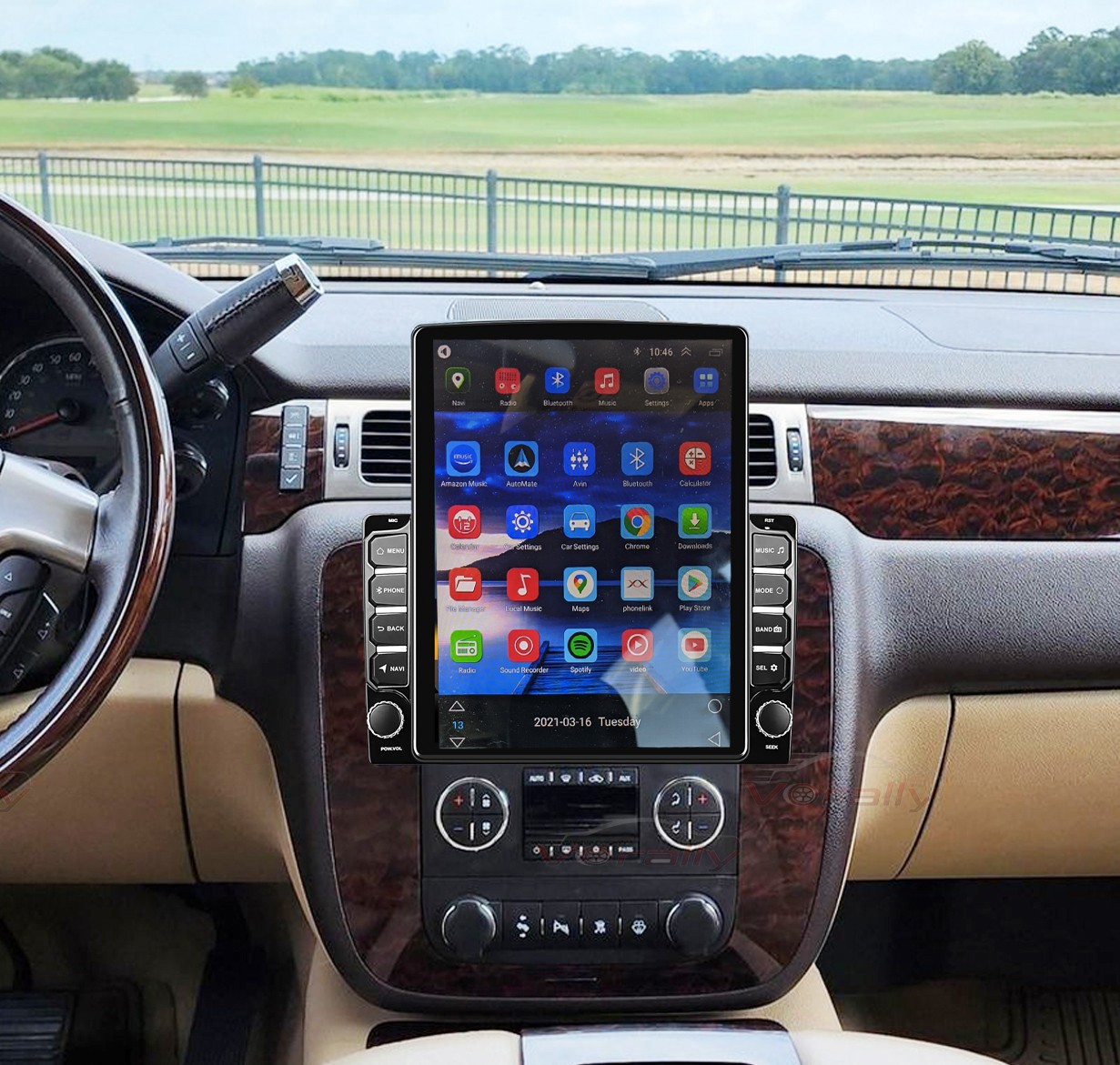 9.7'' For GMC Yukon Denali 2007-2014 Radio GPS With CarPlay Android Auto