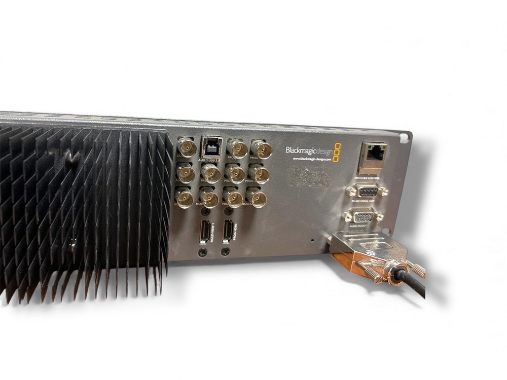 Blackmagic Design ATEM 1 M/E Production Switcher Rack-Mountable w/Charger