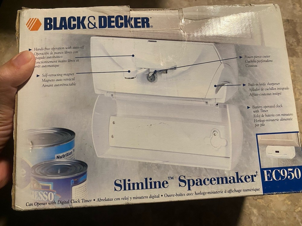 black decker spacemaker under-counter can opener EC950