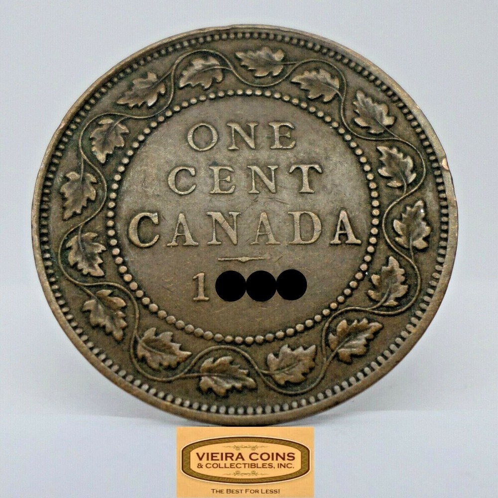 1919 Canada Large Cent, Average Circulated Condition - #C30771NQ
