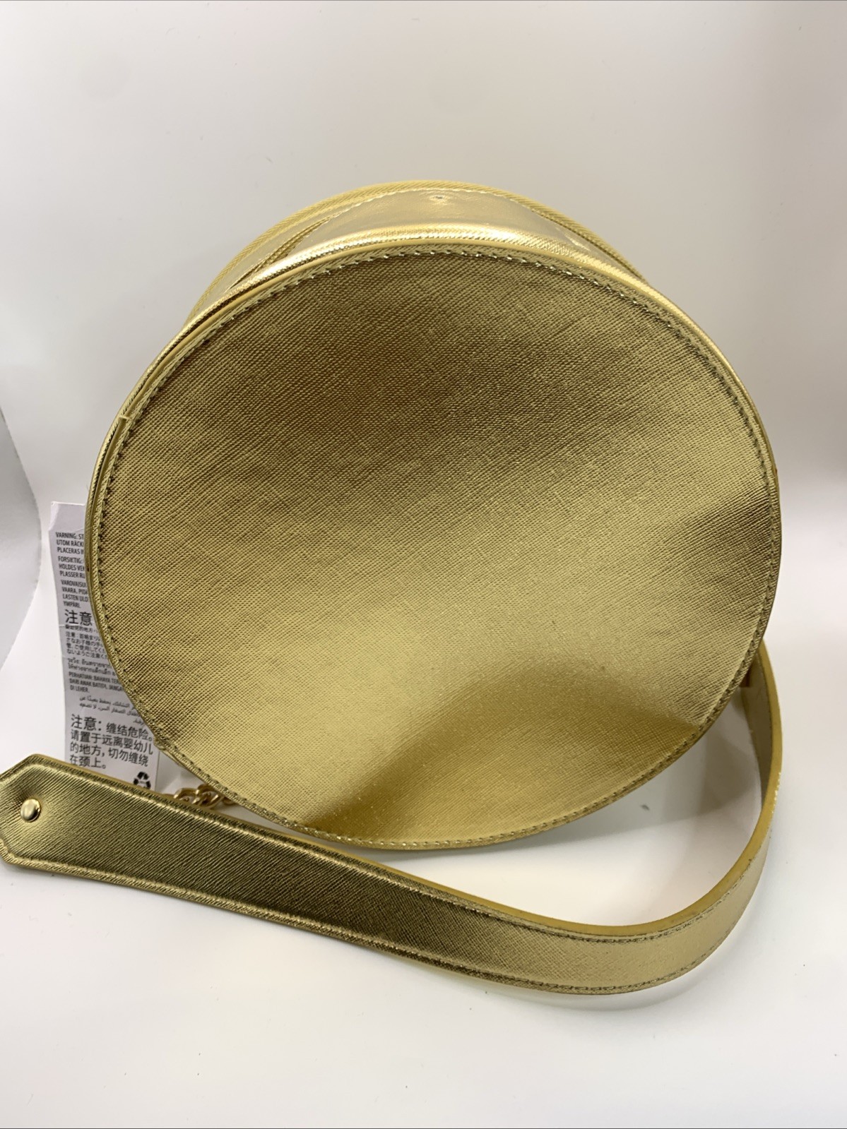 Walt Disney World Railroad Gold Crossbody Bag Disney Parks Exclusive NWT