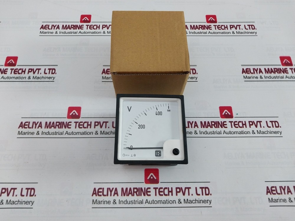 RISHABH INSTRUMENT 0-500 V 90D DC Voltmeter