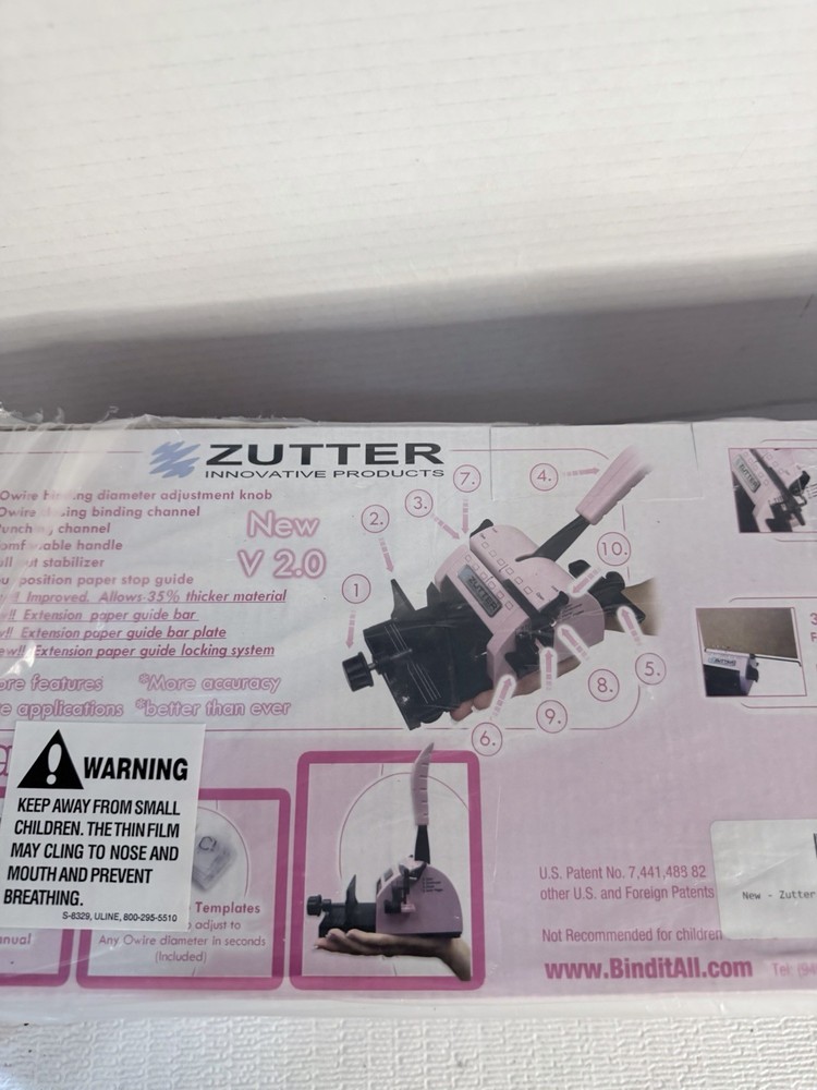 Zutter Bind It All bookbinding machine New Starter Kit