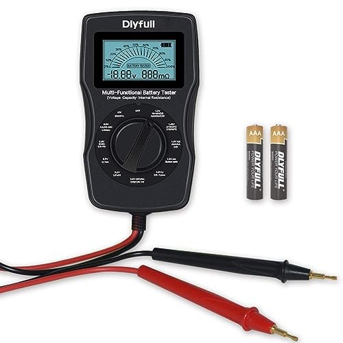 Universal Battery Tester with LCD Display, Small Digital Battery Voltage